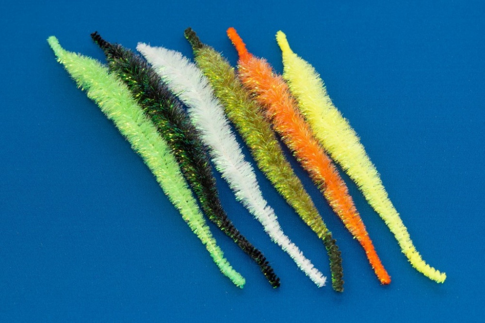 Veniard Crystal Dragon Tails Medium Chartreuse Fly Tying Materials